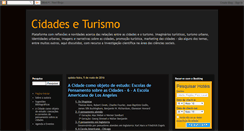 Desktop Screenshot of cidadesturismo.com